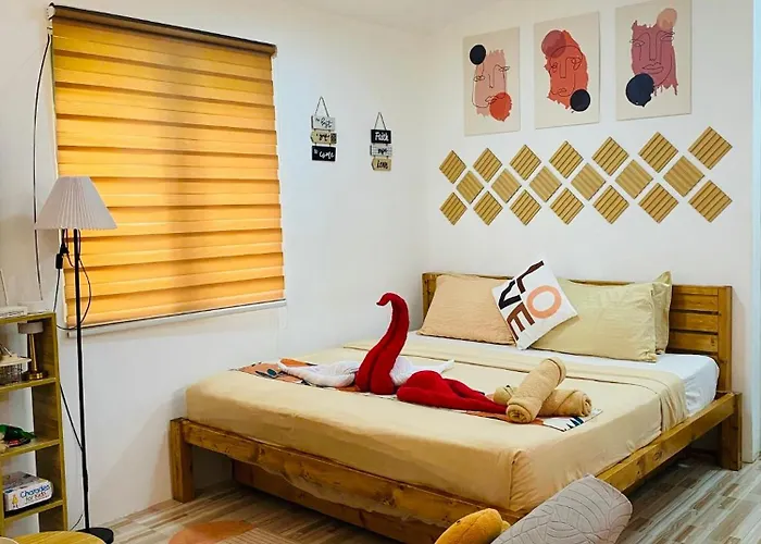 Villa Olango Island - S&e-2 Tiny Fully Furnished With Hot Shower, Washer, Wi-fi, Netflix & King-size Bed *